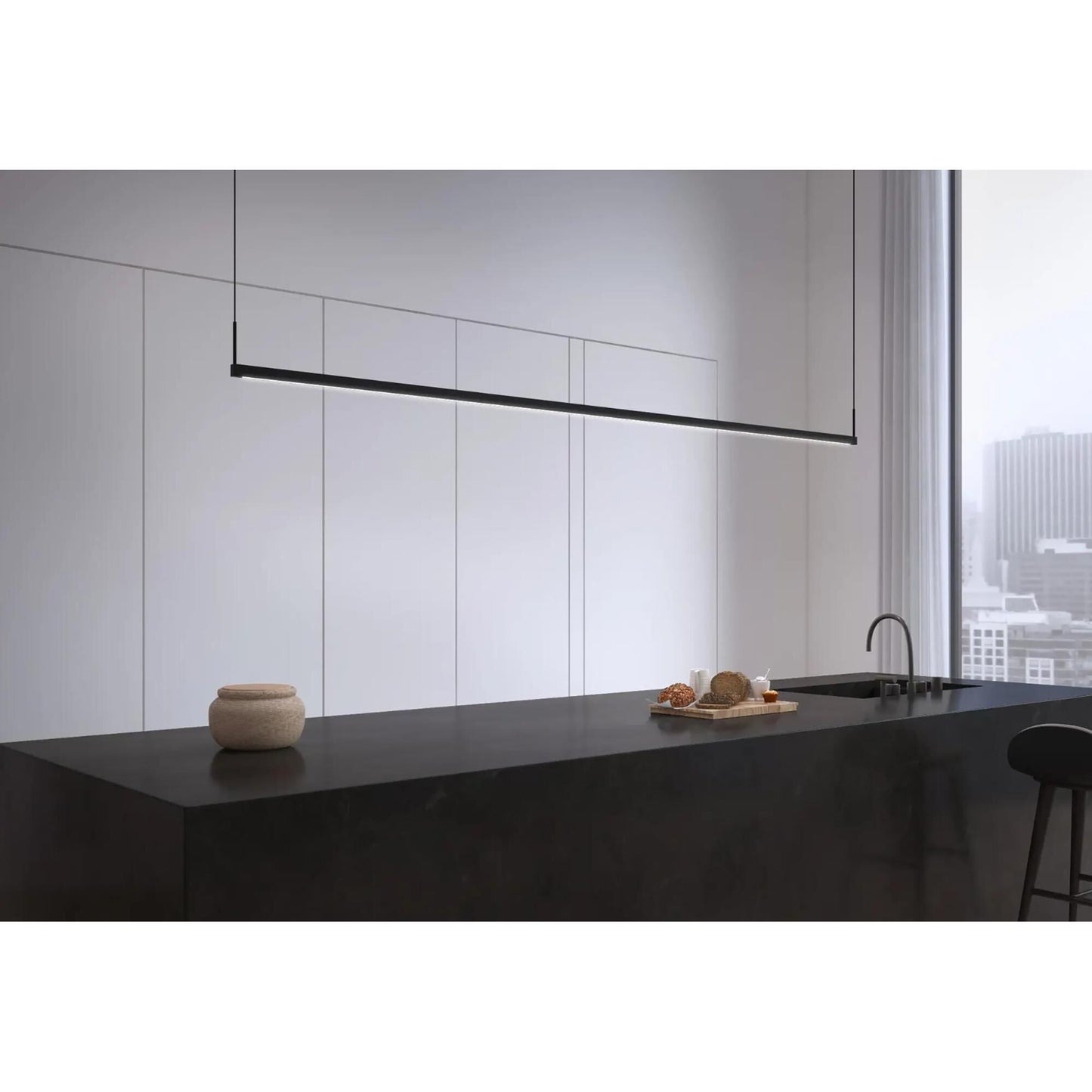 Sonneman Robert Sonneman Thin Line 96 Inch Led Large Pendant Cp368018