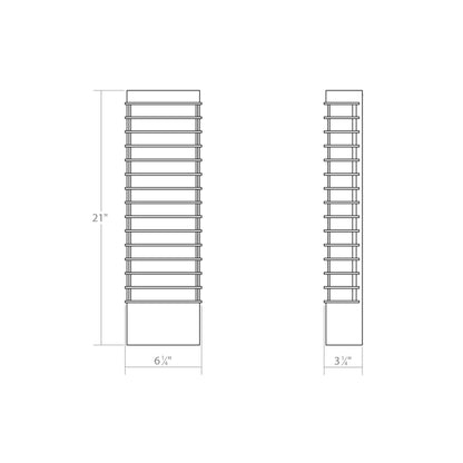 Sonneman Sonneman Tawa 21 Inch Led Wall Sconce Cp516317