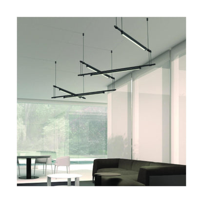 Sonneman Robert Sonneman Suspenders 118 Inch 15 Light Led Linear Suspension Light Cp170397