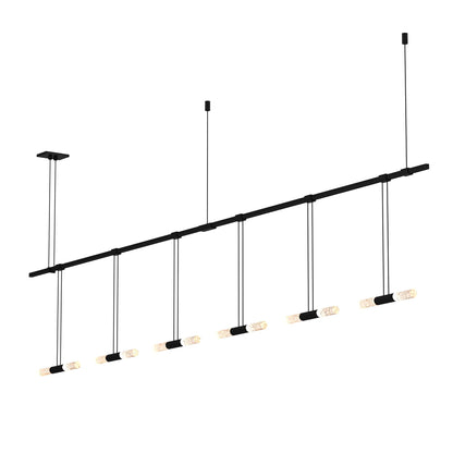 Sonneman Robert Sonneman Suspenders 73 Inch 10 Light Led Linear Suspension Light Cp170465