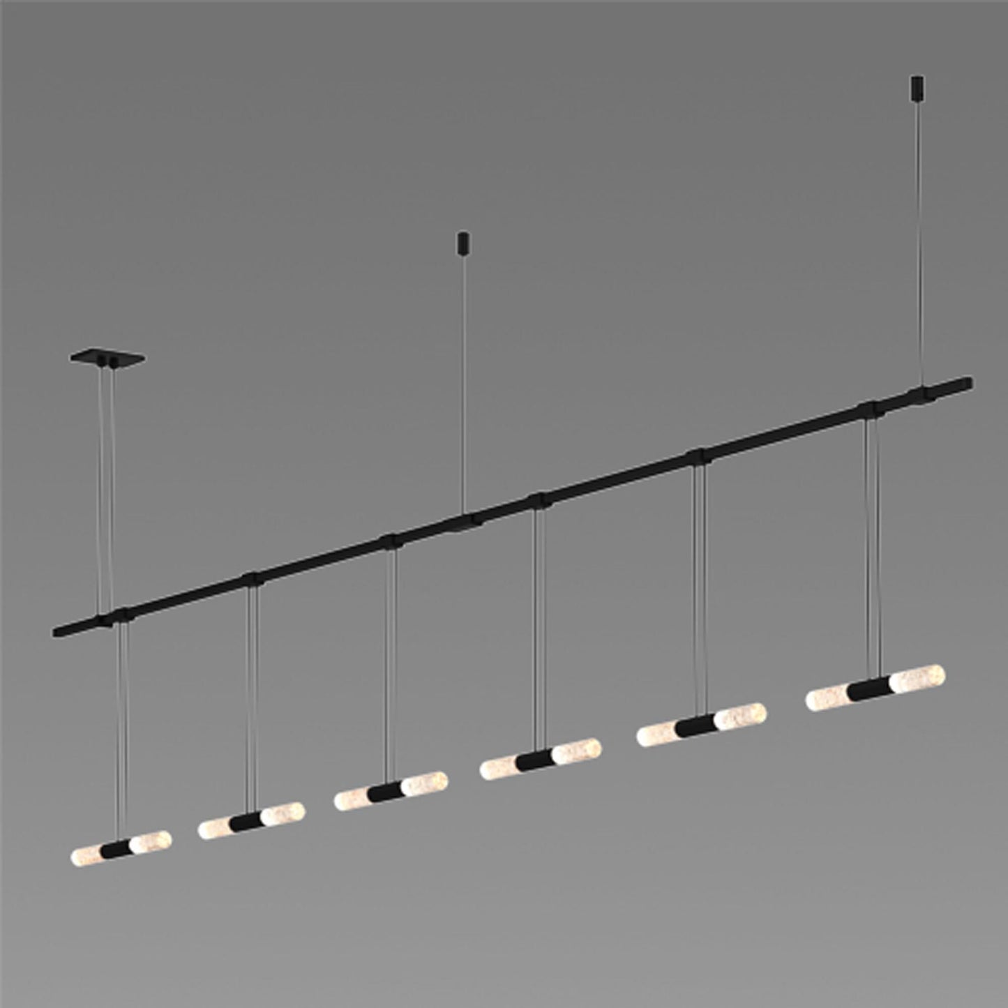 Sonneman Robert Sonneman Suspenders 73 Inch 10 Light Led Linear Suspension Light Cp170465