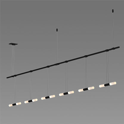 Sonneman Robert Sonneman Suspenders 73 Inch 10 Light Led Linear Suspension Light Cp170465