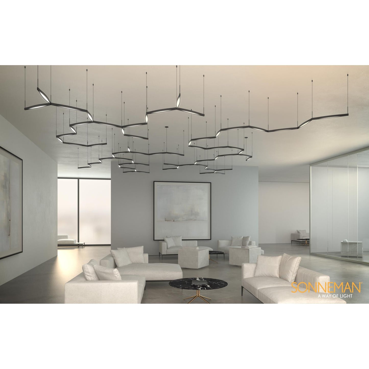 Sonneman Ola 55 Inch Led Large Pendant Cp381144