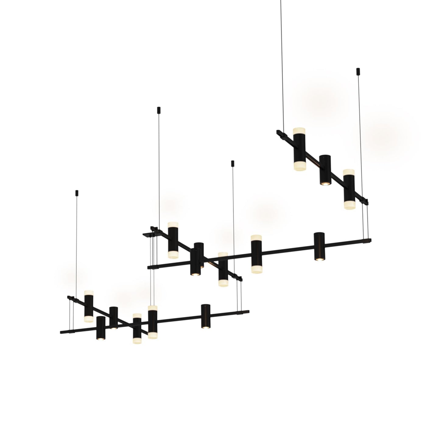 Sonneman Robert Sonneman Suspenders 106 Inch 15 Light Led Linear Suspension Light Cp176094