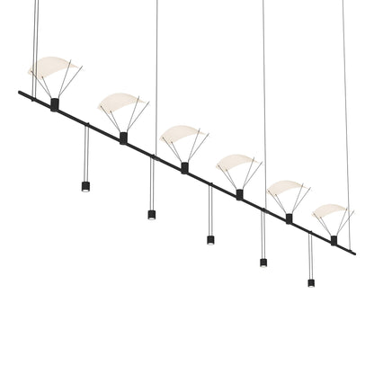 Sonneman Robert Sonneman Suspenders 110 Inch 11 Light Led Linear Suspension Light Cp176095