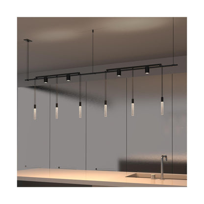 Sonneman Robert Sonneman Suspenders 73 Inch 4 Light Led Linear Suspension Light Cp176098