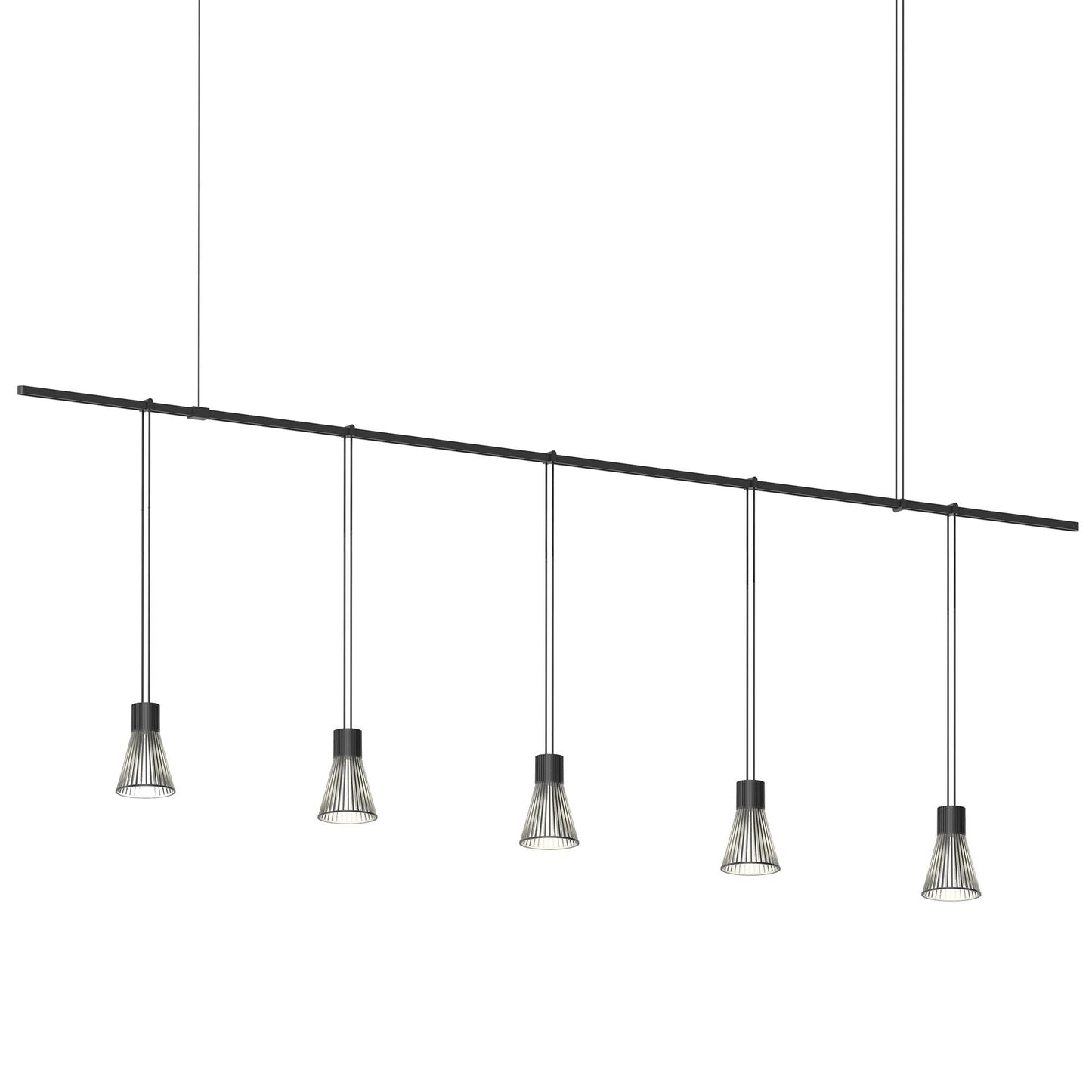 Sonneman Robert Sonneman Suspenders 73 Inch 5 Light Led Linear Suspension Light Cp441104