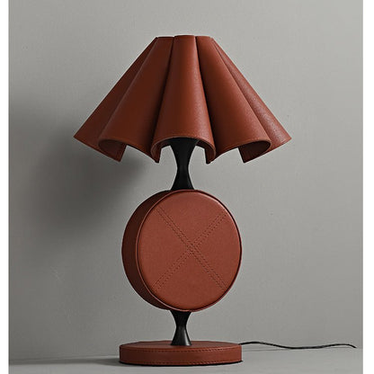 Saddle Stitch Table Lamp