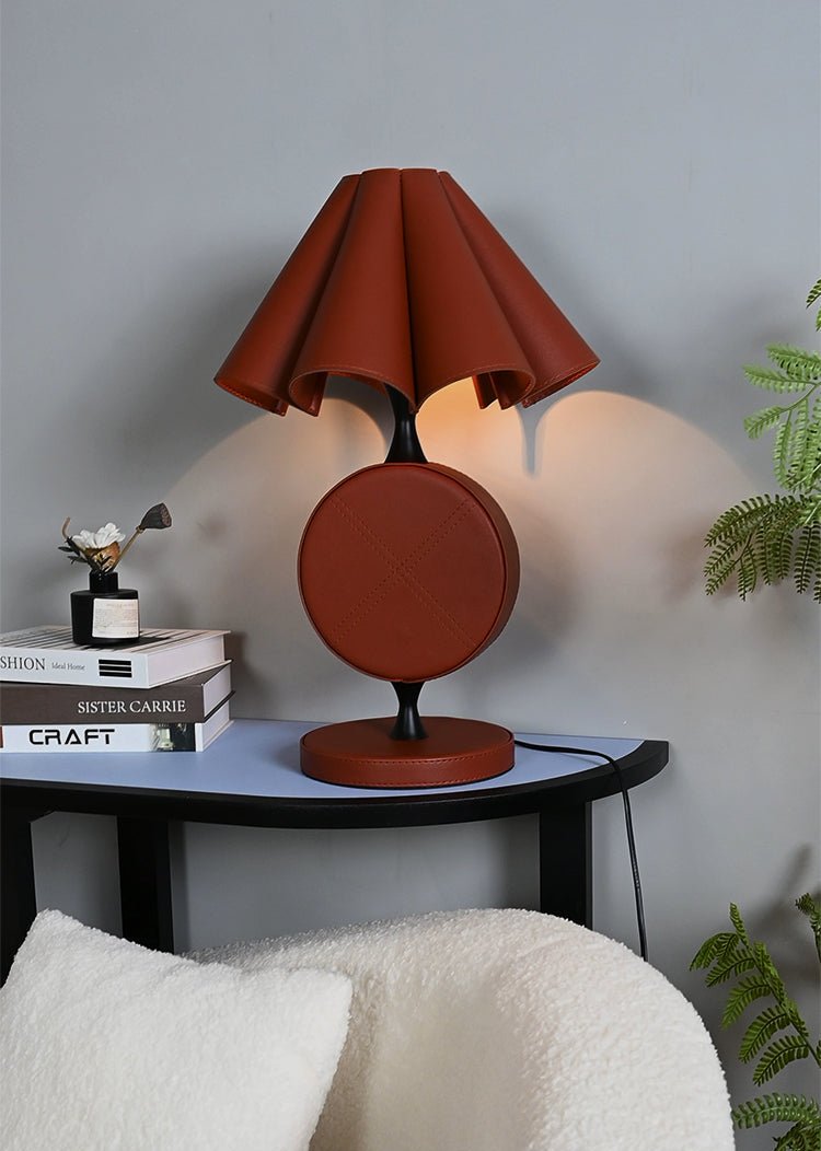 Saddle Stitch Table Lamp