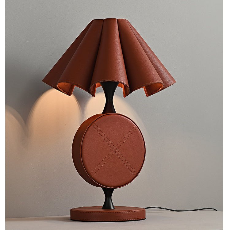 Saddle Stitch Table Lamp