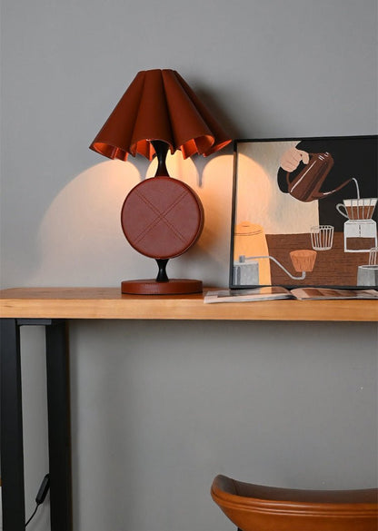 Saddle Stitch Table Lamp
