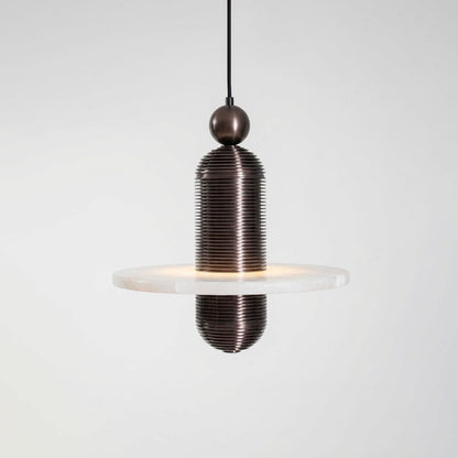Saturn Alabaster Pendant Light