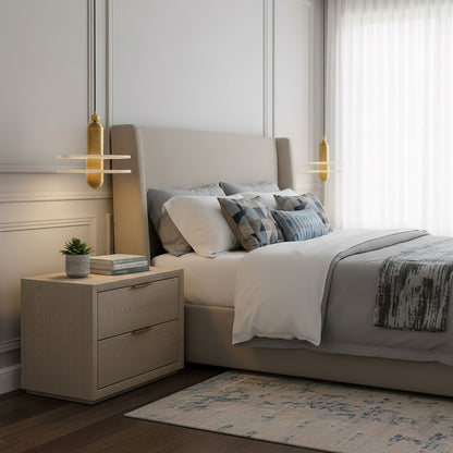 Saturn Alabaster Pendant Light