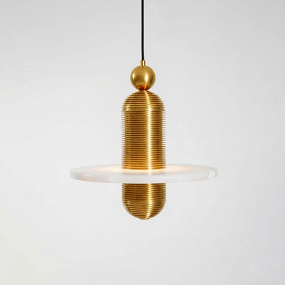 Saturn Alabaster Pendant Light