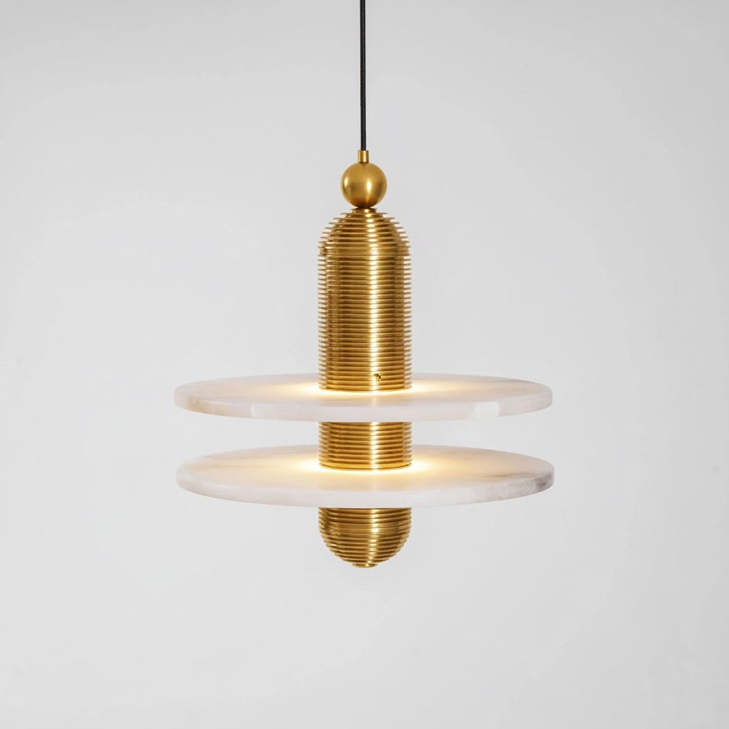 Saturn Alabaster Pendant Light