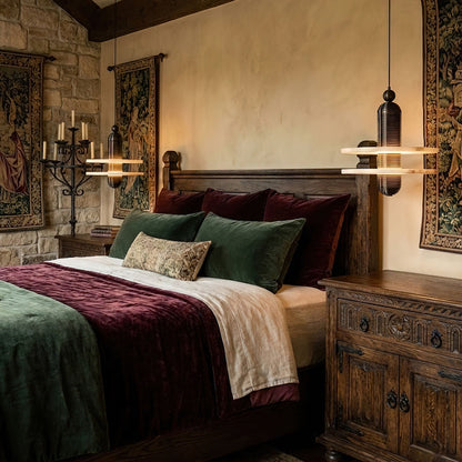 Saturn Alabaster Pendant Light