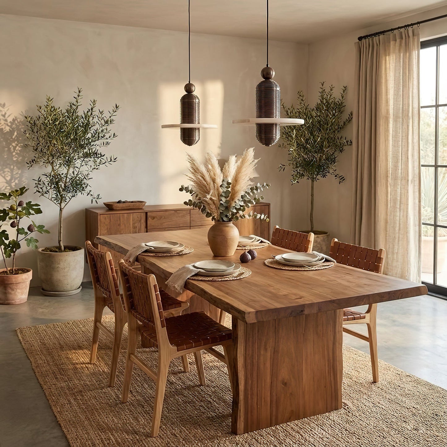 Saturn Alabaster Pendant Light