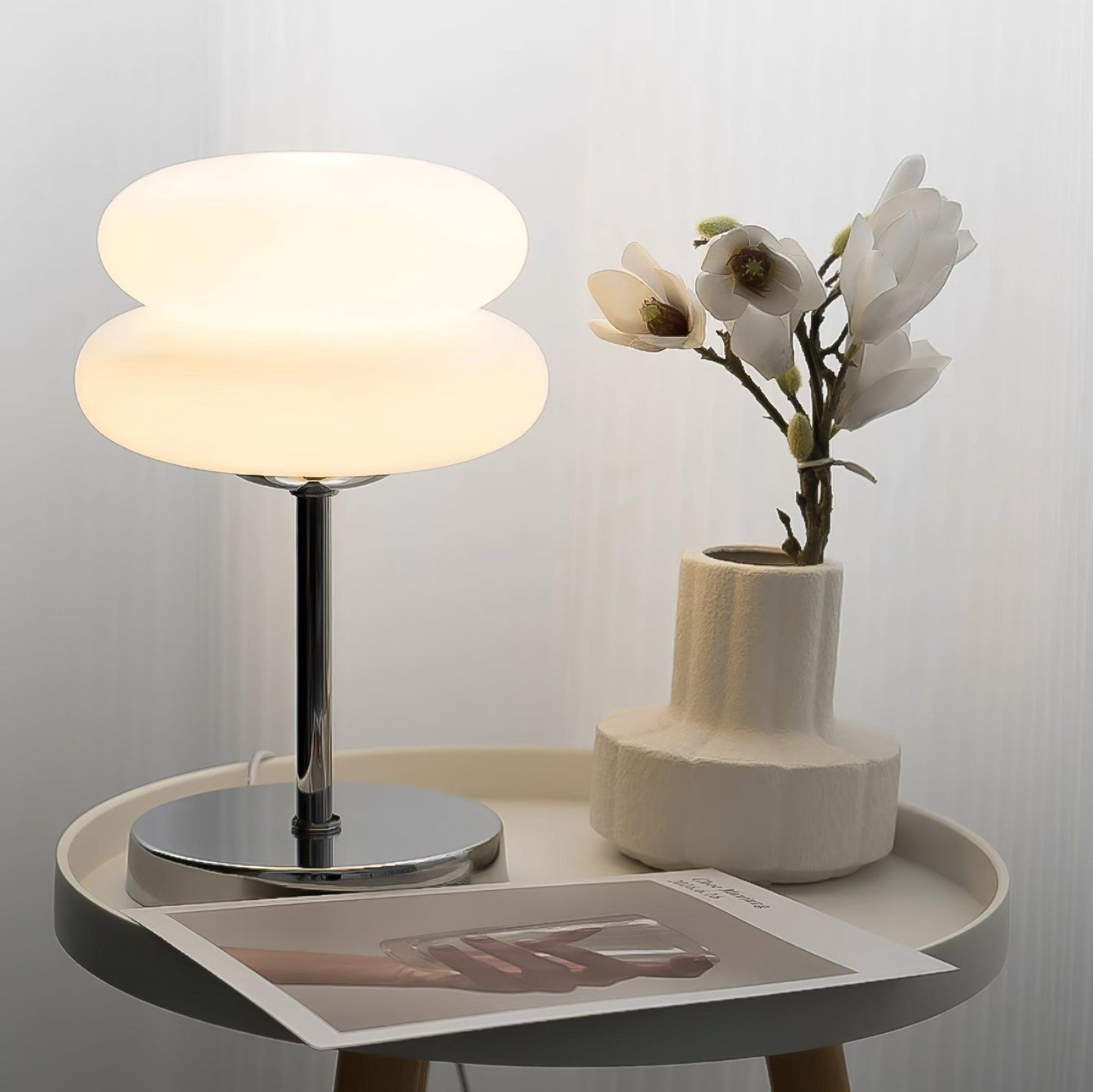 Saturn Glide Glass Reading light Table Lamp