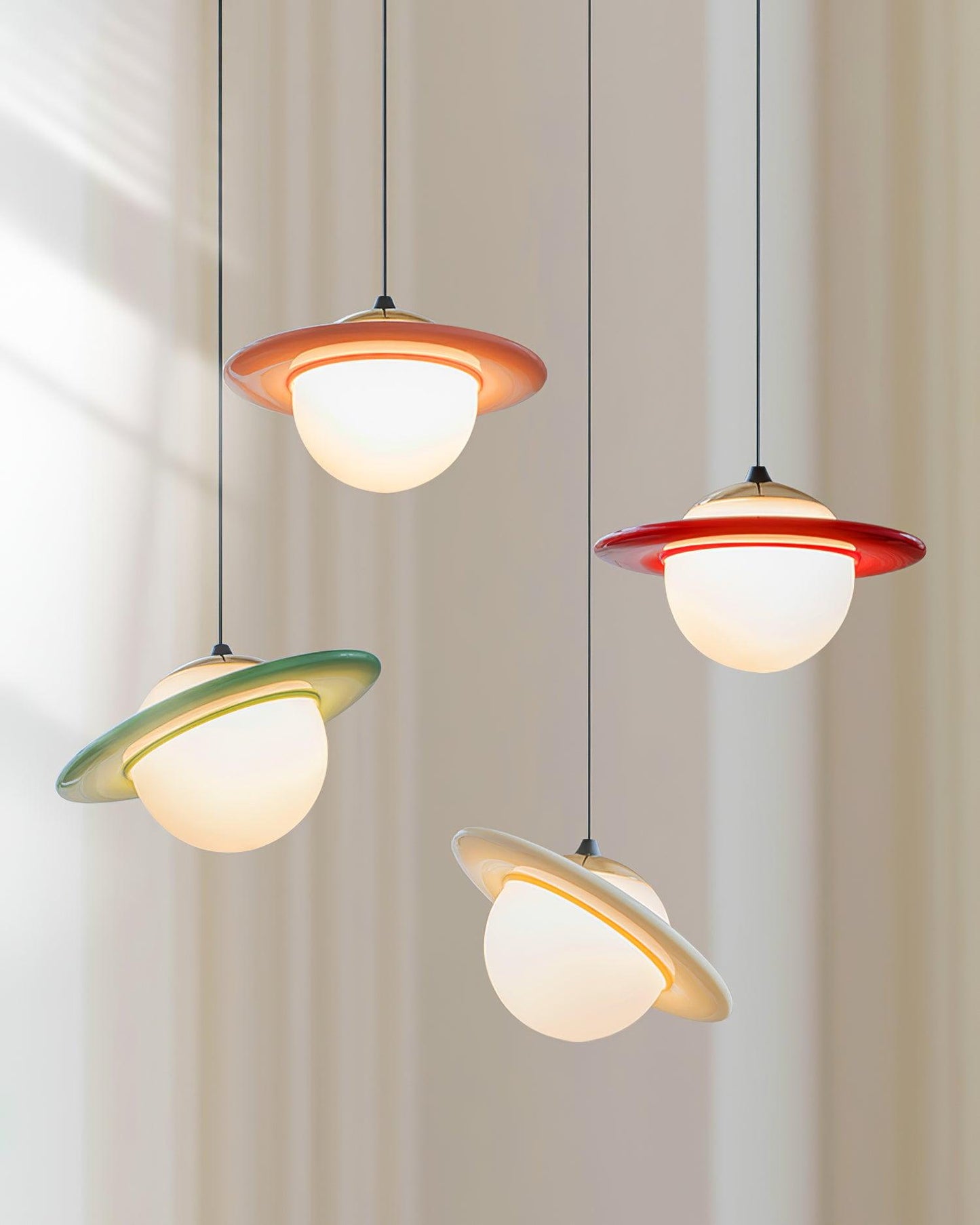 Saturn Planet Drop light Pendant Lamp