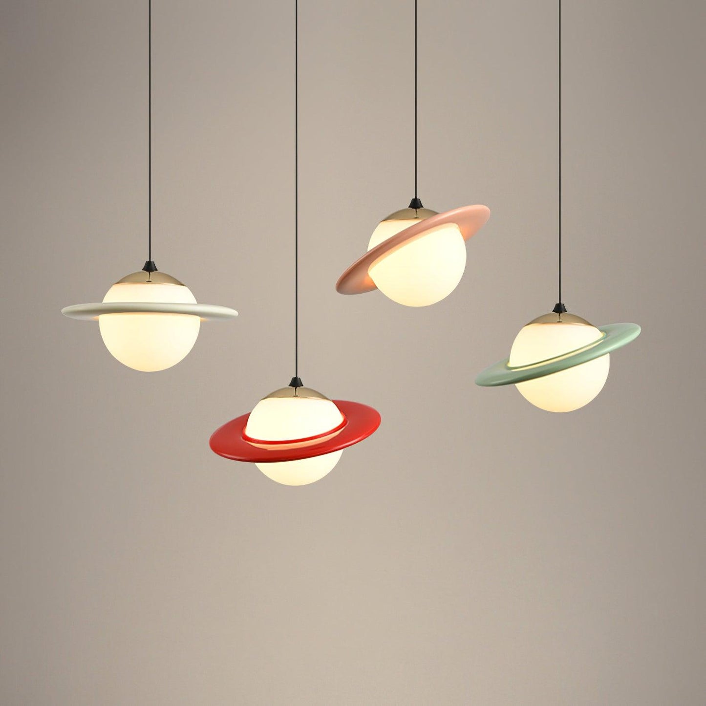 Saturn Planet Drop light Pendant Lamp