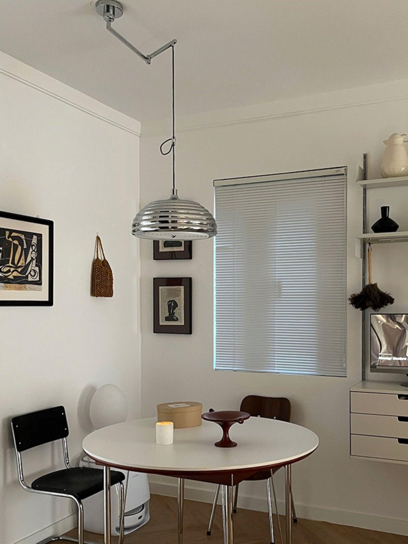 Saturno Chrome Droplight Pendant Lamp