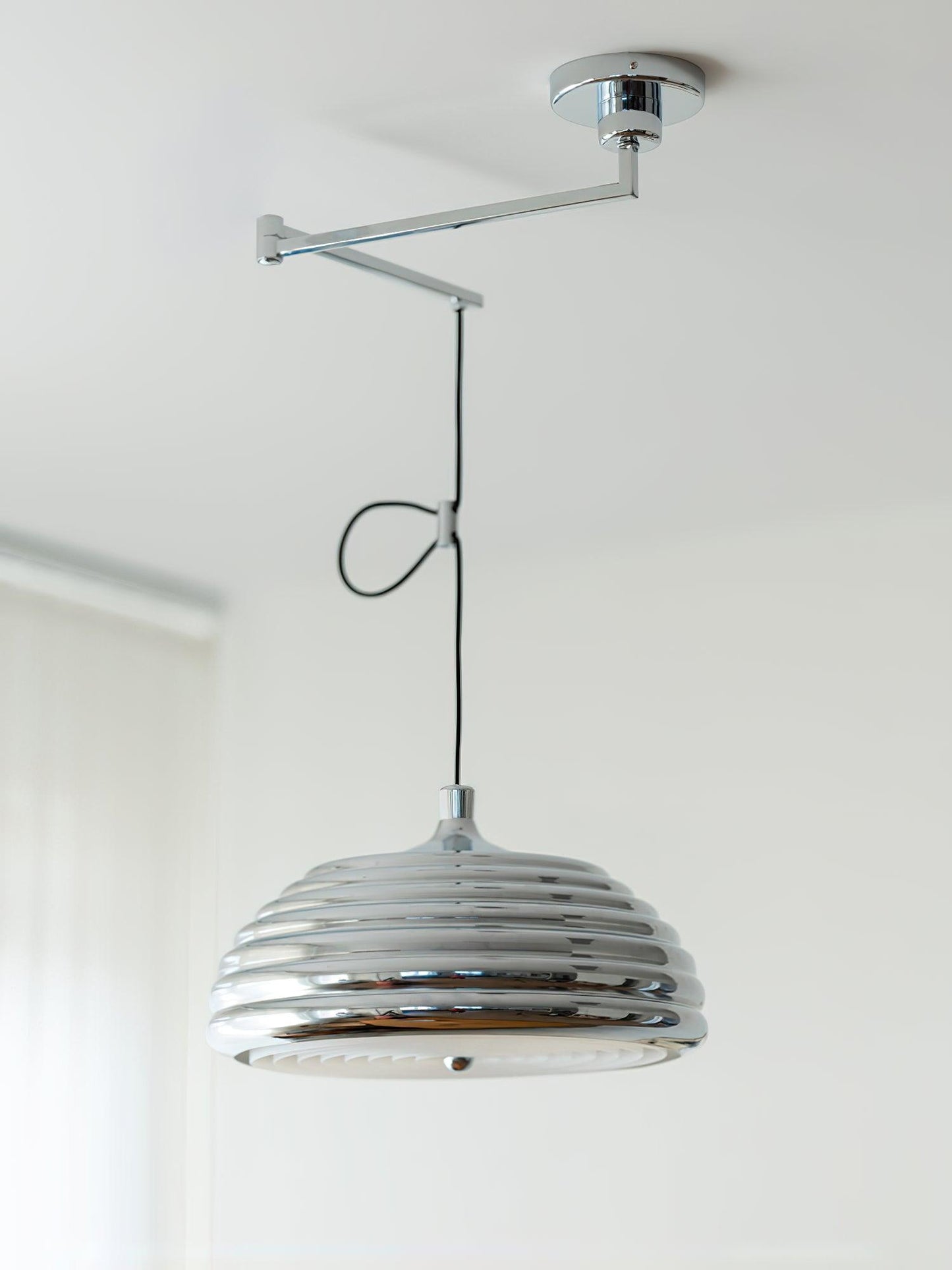 Saturno Chrome Droplight Pendant Lamp