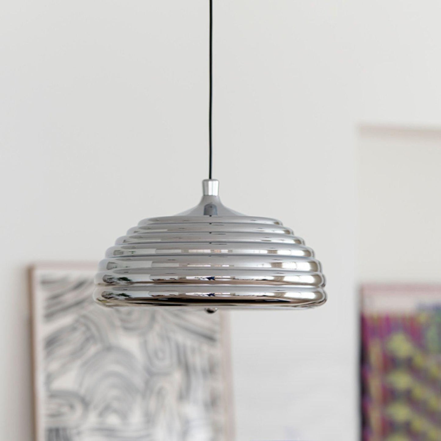 Saturno Chrome Droplight Pendant Lamp