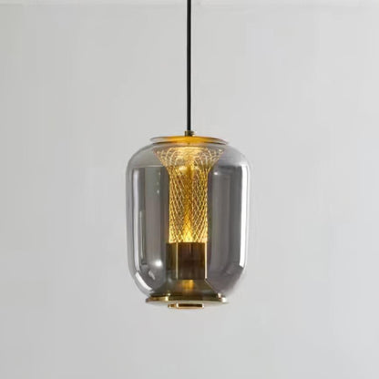 Savannah Glass Hanging light Pendant Lights