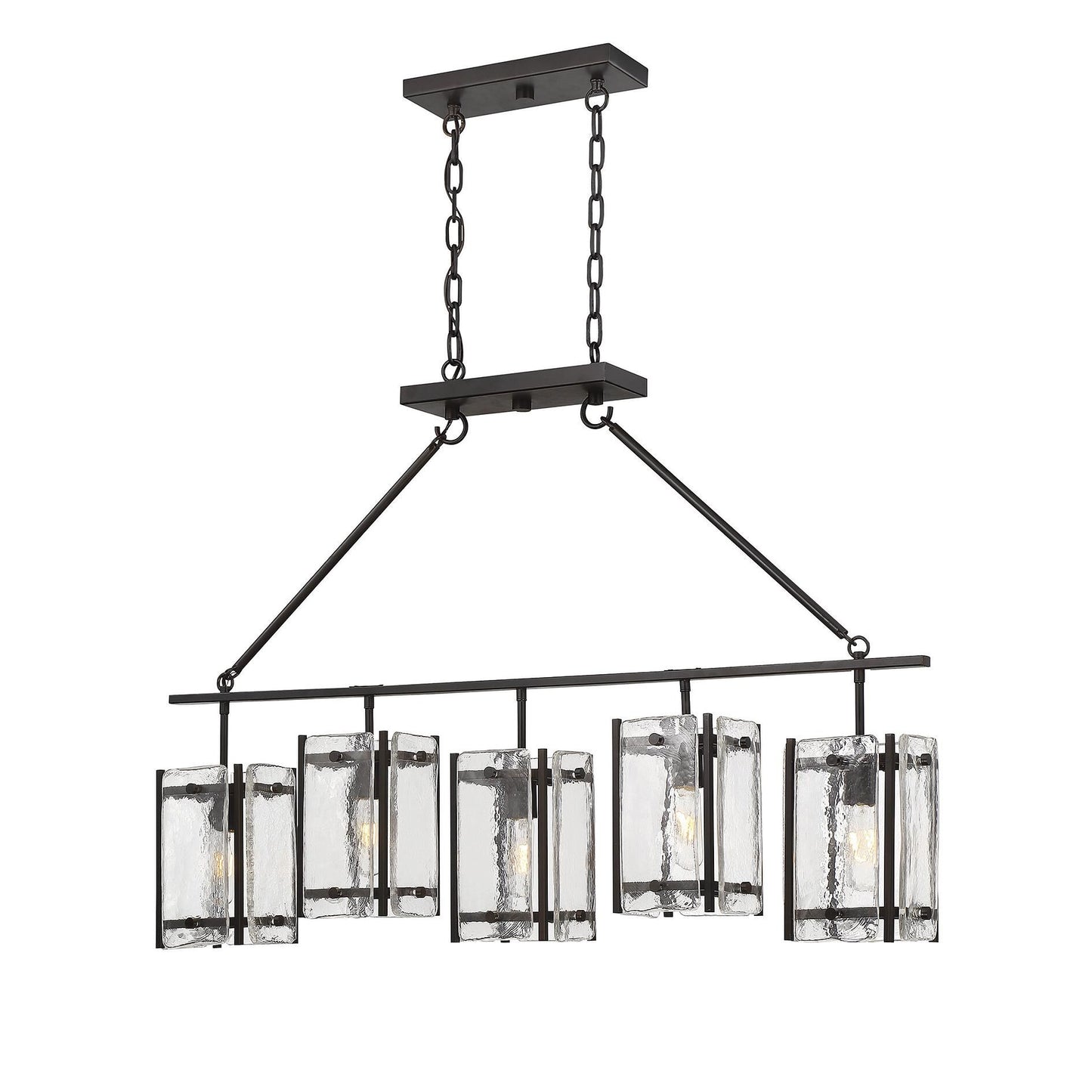 Savoy House Brian Thomas Glenwood 45 Inch 5 Light Linear Suspension Light Cp22366