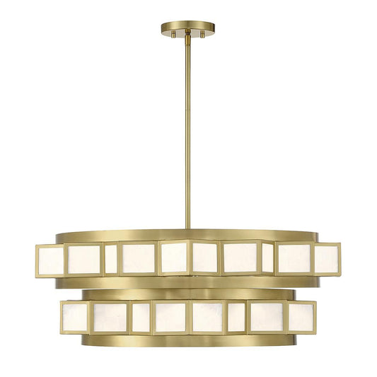 Savoy House Gideon 29 Inch 6 Light Chandelier Cp776035