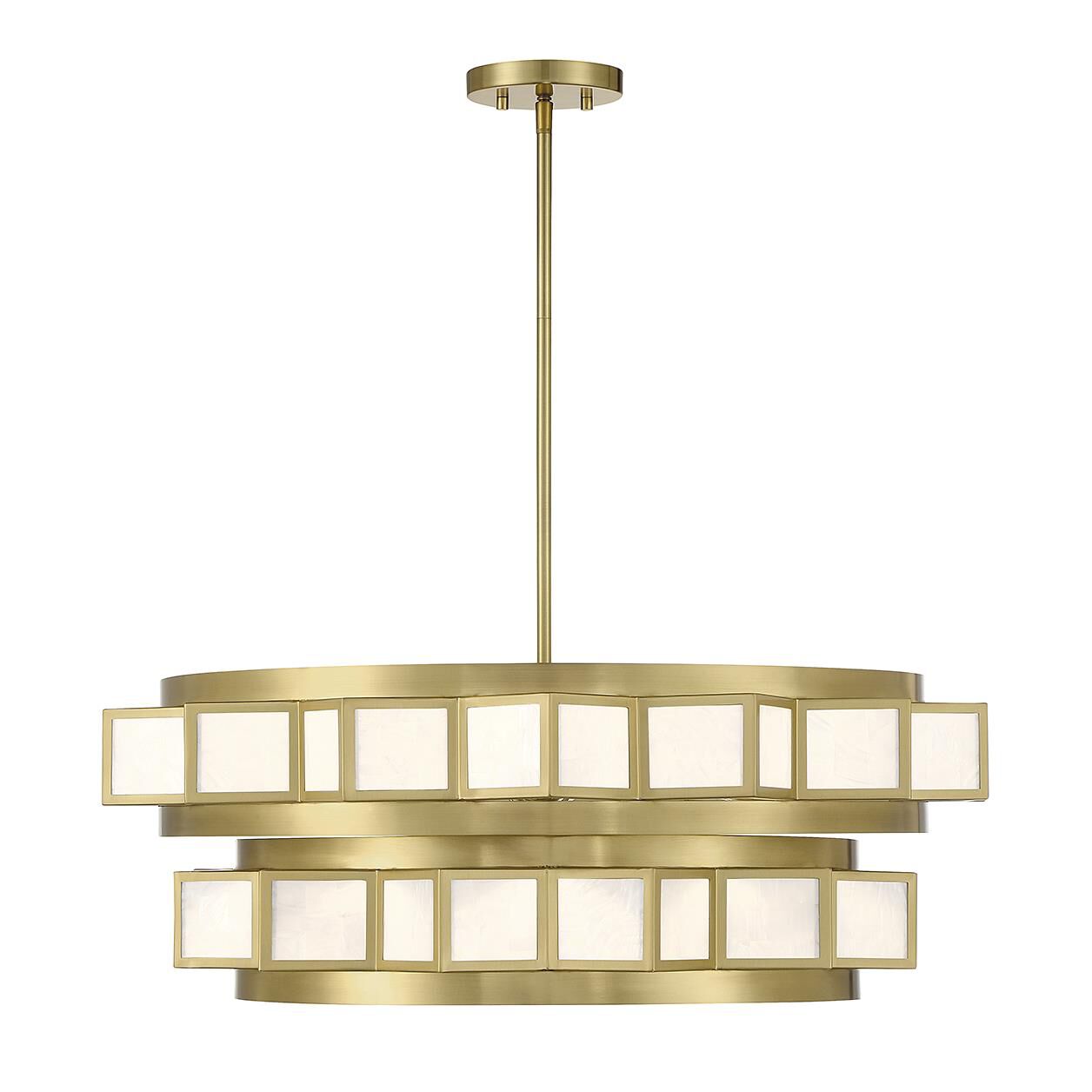 Savoy House Gideon 29 Inch 6 Light Chandelier Cp776035