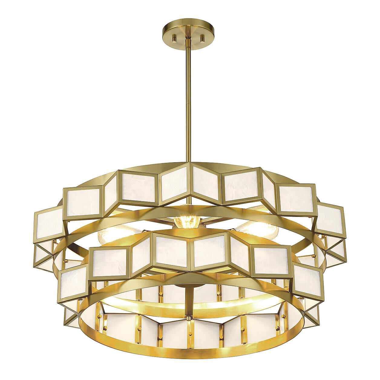 Savoy House Gideon 29 Inch 6 Light Chandelier Cp776035