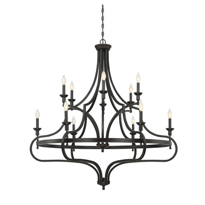 Savoy House Sheilds 48 Inch 12 Light Chandelier Cp183866