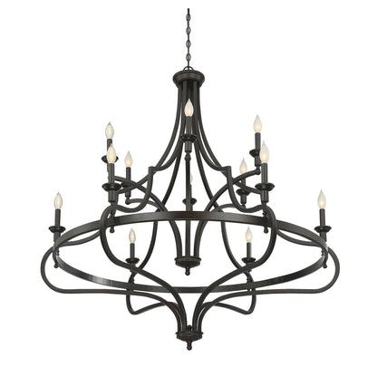 Savoy House Sheilds 48 Inch 12 Light Chandelier Cp183866