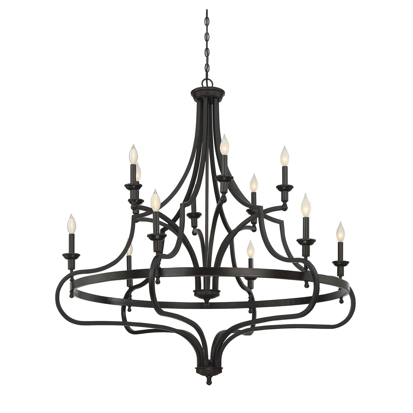 Savoy House Sheilds 48 Inch 12 Light Chandelier Cp183866