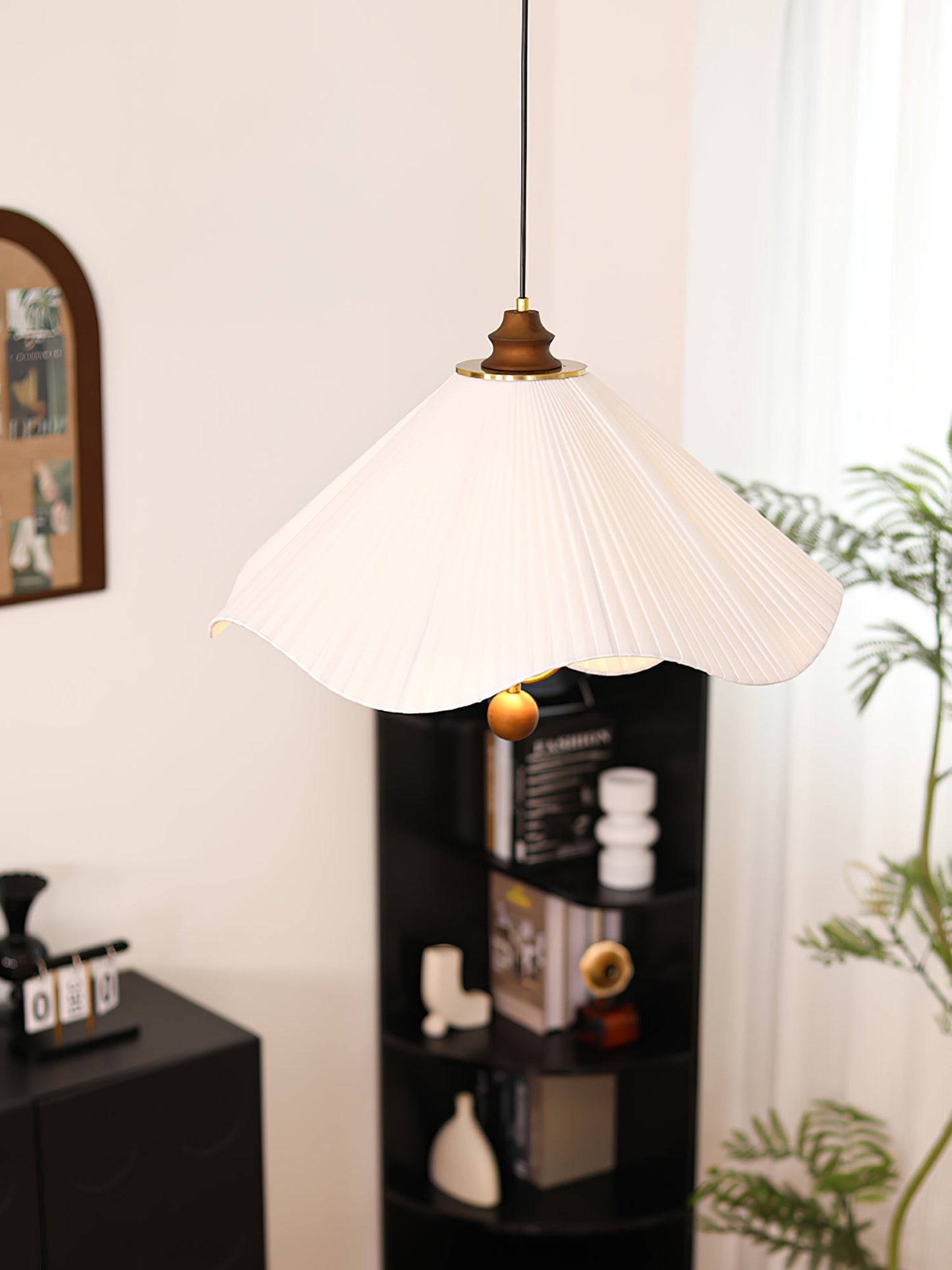 Scallop Edge Drop light Pendant Light