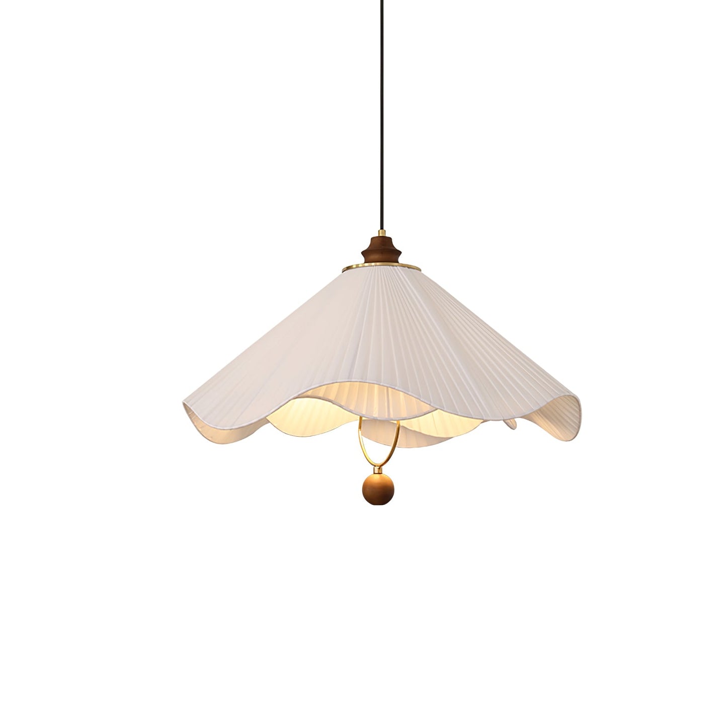 Scallop Edge Drop light Pendant Light