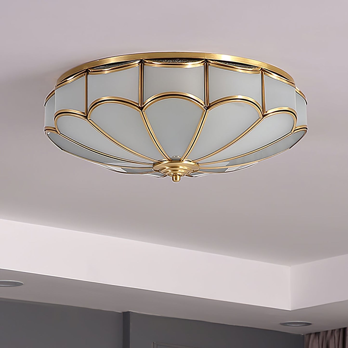 Scalloped Flush Ceiling-mounted light Ceiling Light