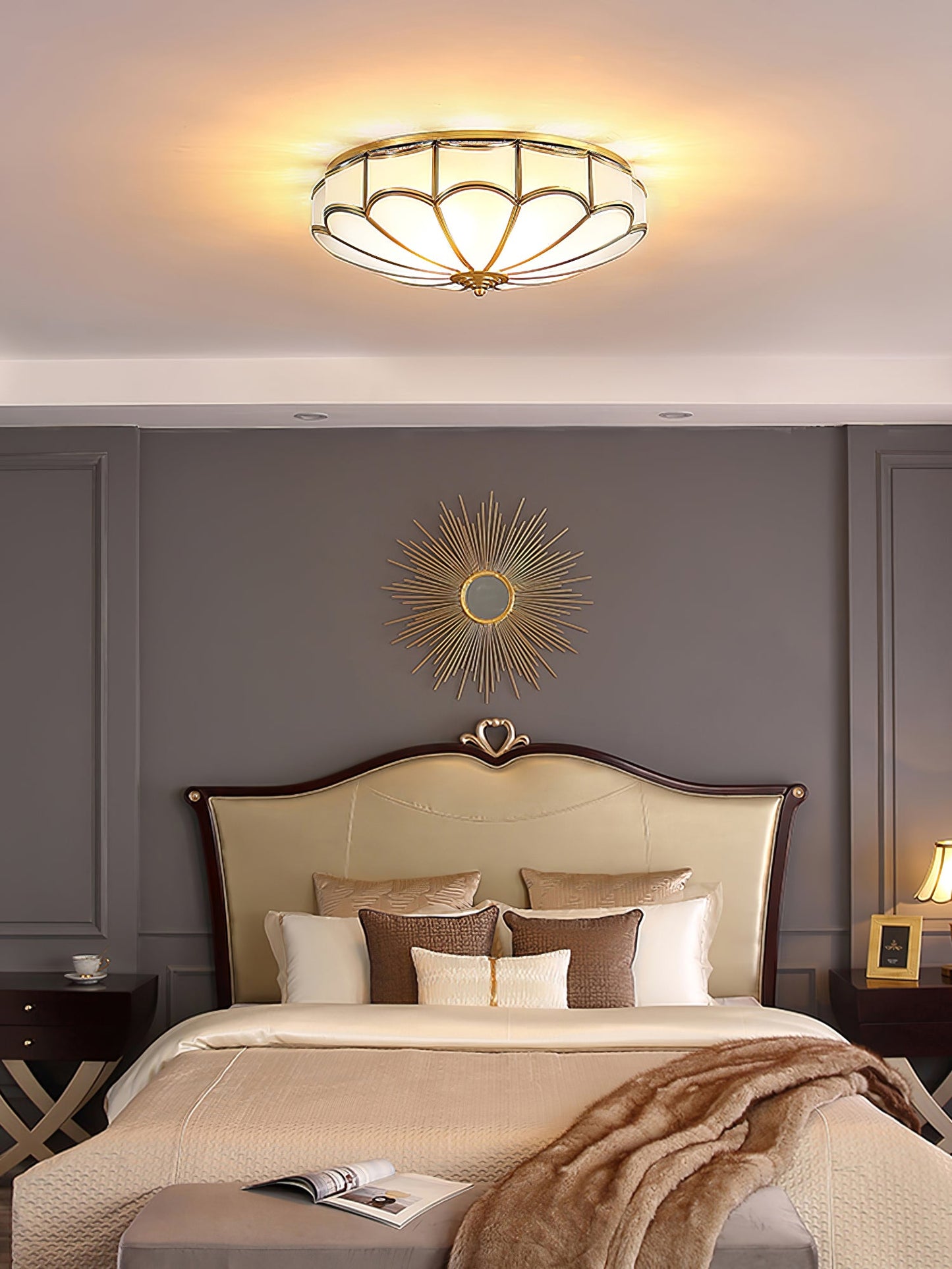 Scalloped Flush Ceiling-mounted light Ceiling Light