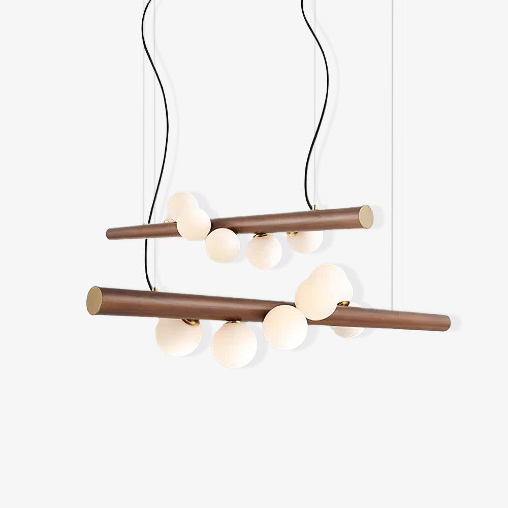 Scandinavian Wooden Hanging light Pendant Lamp