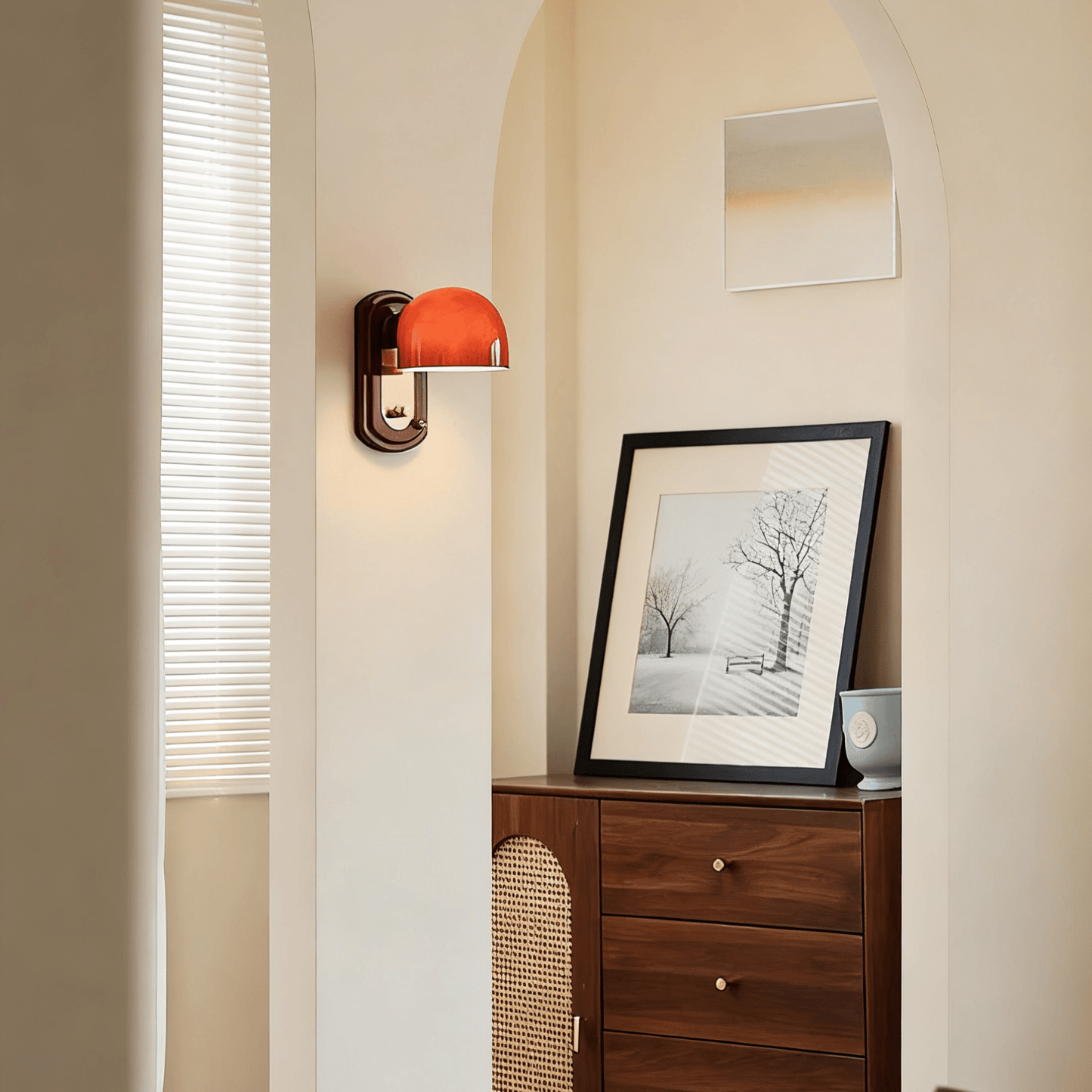 Scarlet Dome Wall Sconce