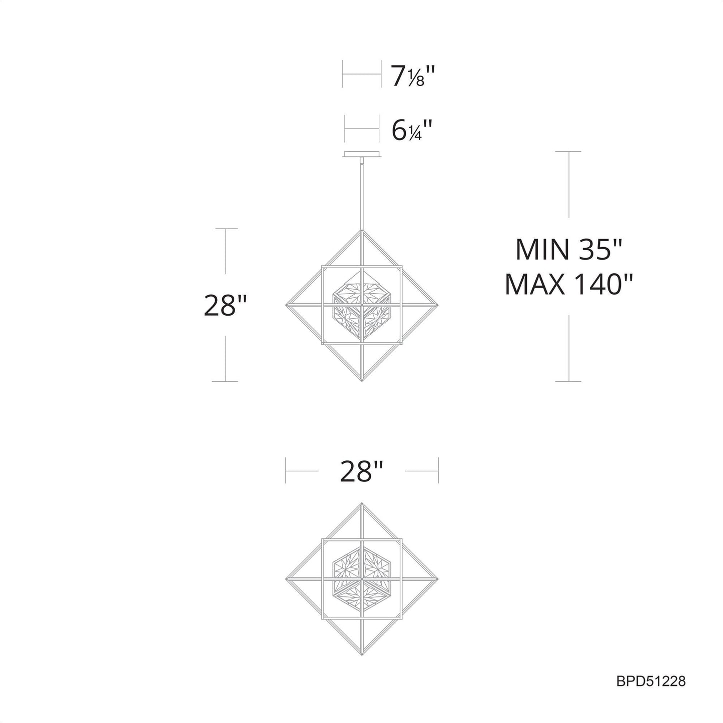 Schonbek Beyond Heracles 28 Inch Led Large Pendant Cp748950