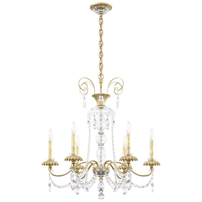 Schonbek Helenia 28 Inch 6 Light Chandelier Cp483506