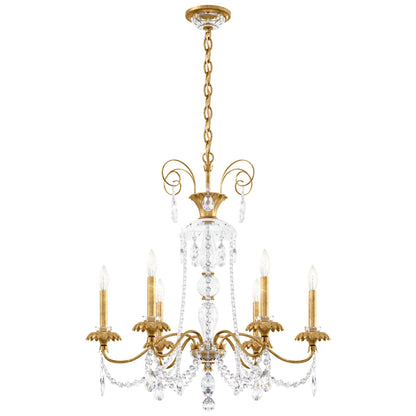 Schonbek Helenia 28 Inch 6 Light Chandelier Cp483506