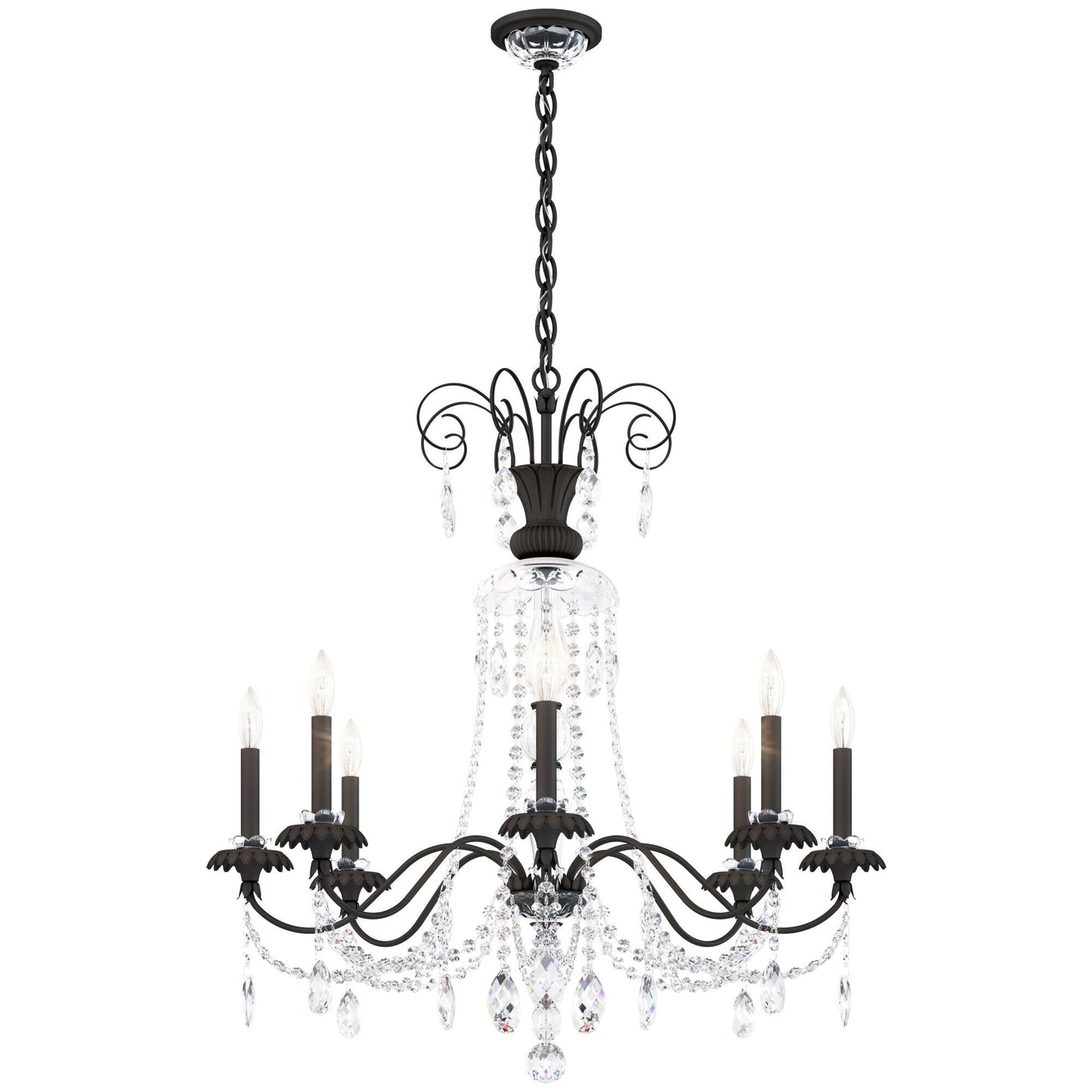 Schonbek Helenia 31 Inch 8 Light Chandelier Cp483510