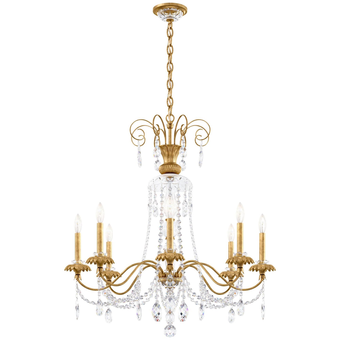 Schonbek Helenia 31 Inch 8 Light Chandelier Cp483510