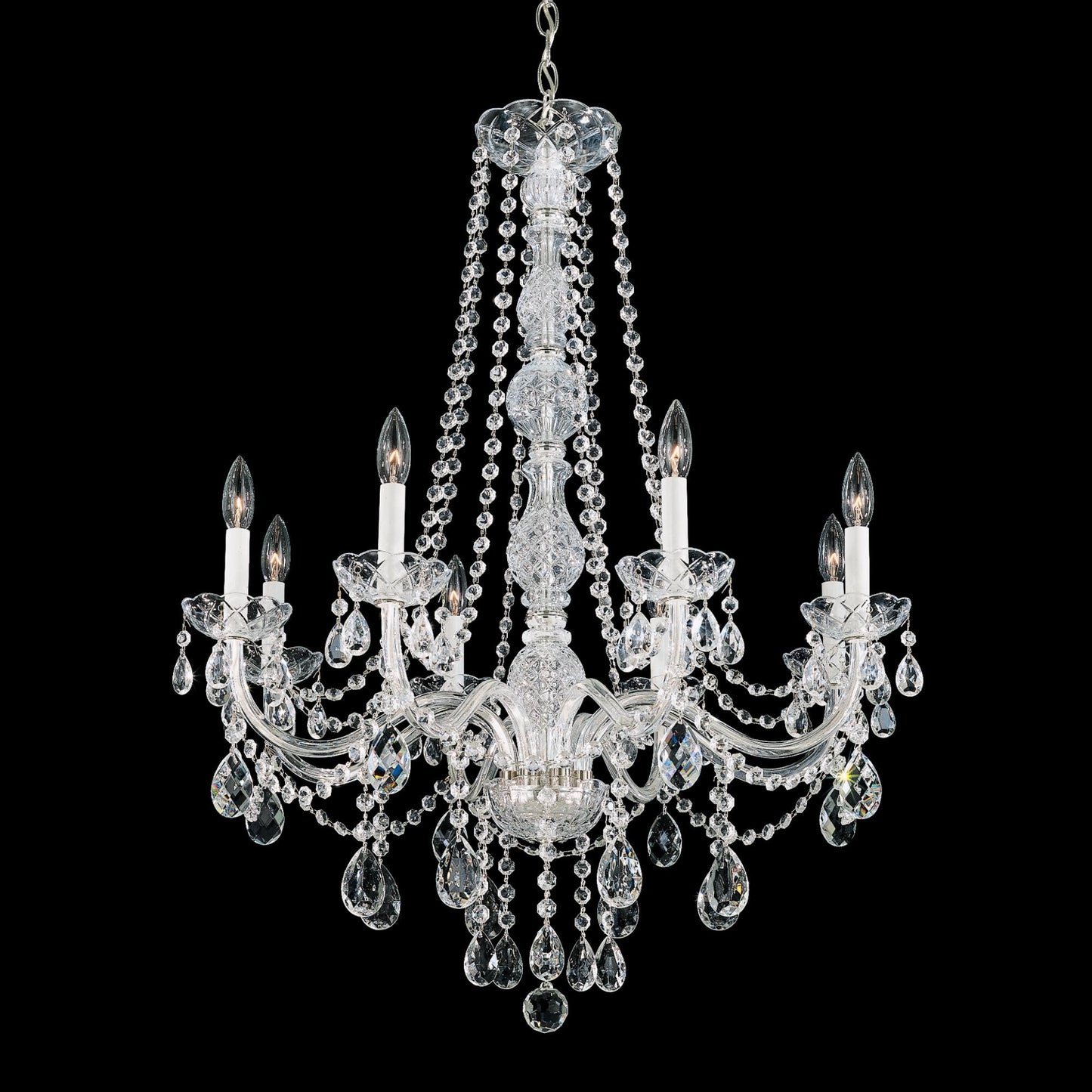 Schonbek Arlington 28 Inch 8 Light Chandelier Cp16782