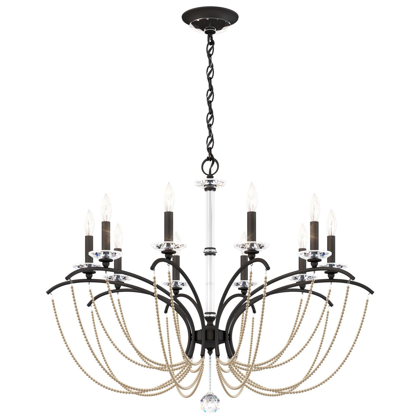 Schonbek Priscilla 10 Light Chandelier Cp527302