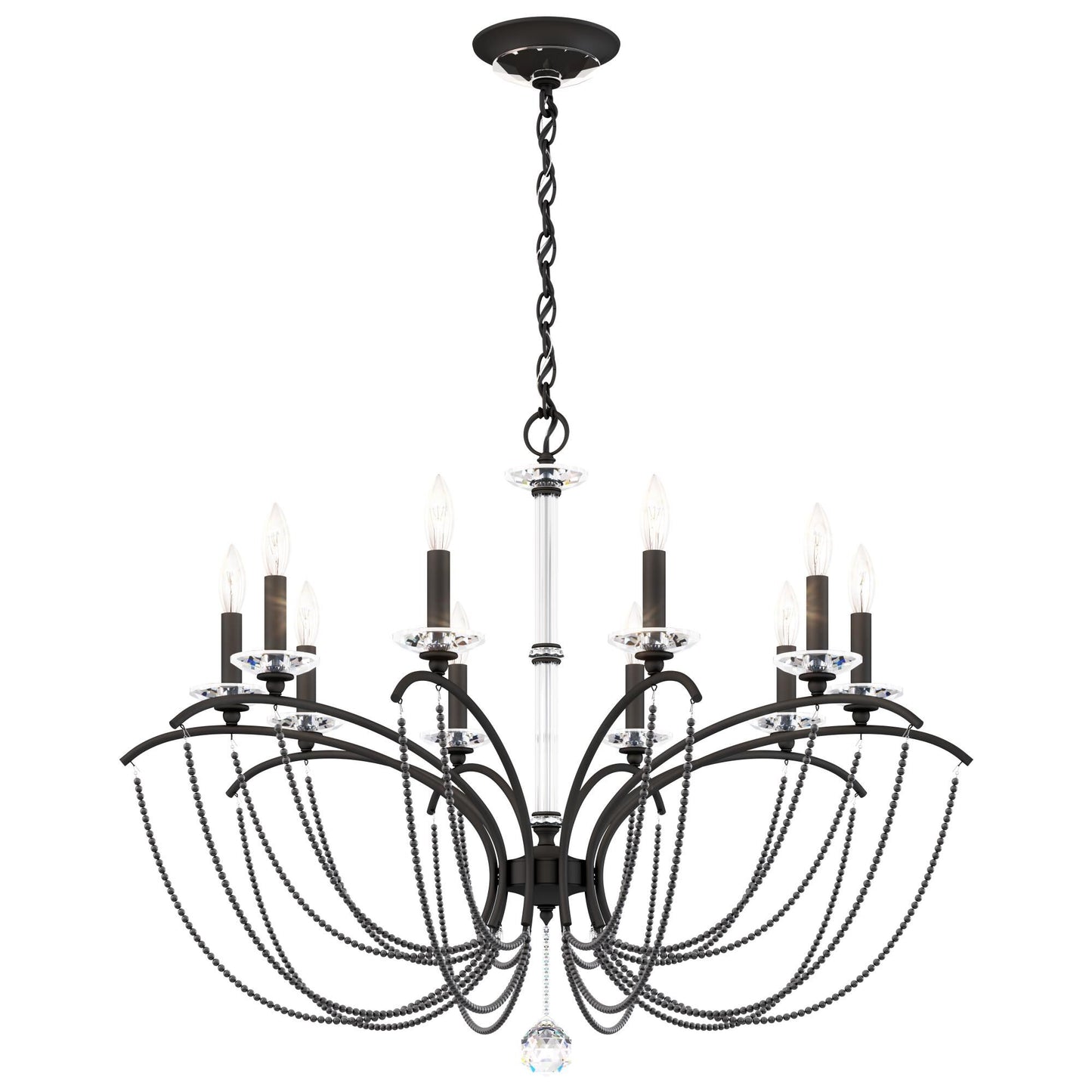 Schonbek Priscilla 10 Light Chandelier Cp527302