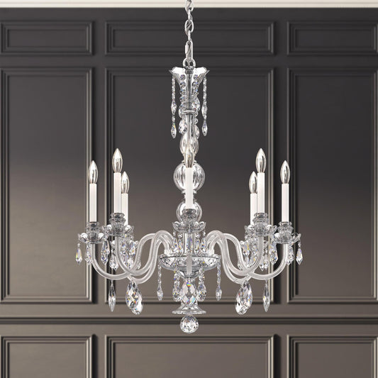 Schonbek Nouveau 28 Inch 8 Light Chandelier Cp484619